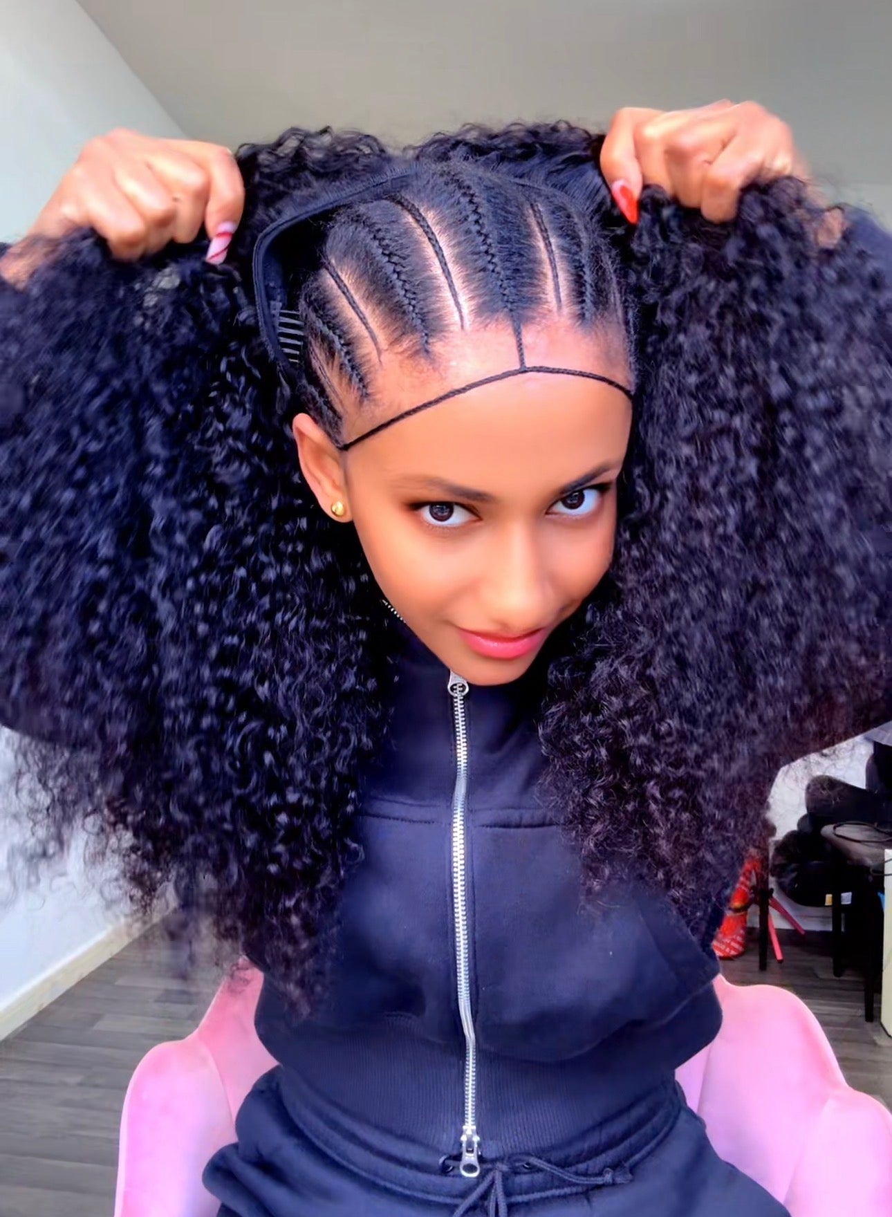 100% Human Hair - Half Wig Double-Drawn (chemical free)